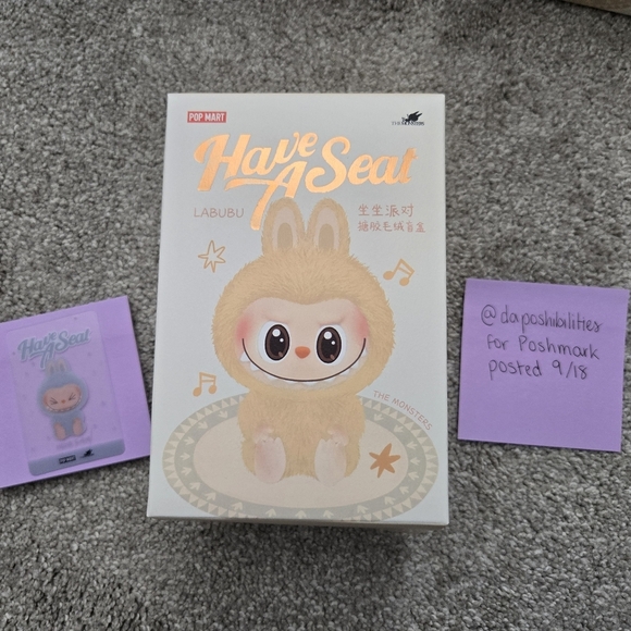 Labubu Have a Seat - Hehe New Unopened - Picture 4 of 5